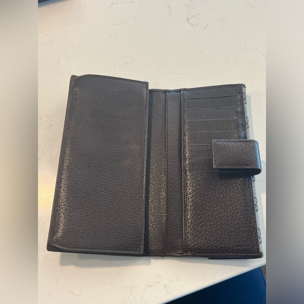 Authentic GUCCI wallet GG pattern beige canvas - Picture 4 of 15
